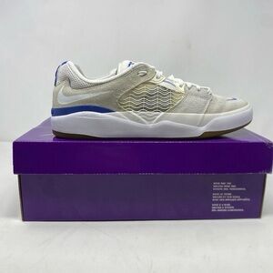 Nike SB Ishod Summit White Blue Gum Skate Shoes Mens 9.5 DC7232-100